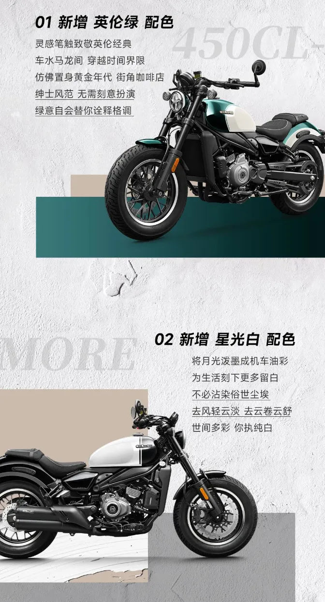 CFMOTO 春風 450CLC 雙座版 2025版