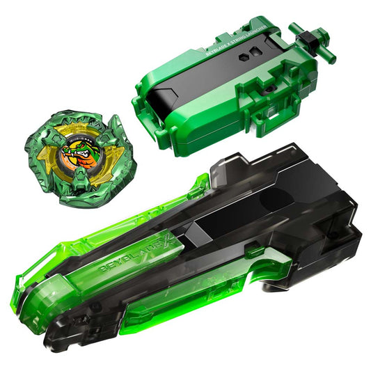 Beyblade X Bite Croc 2-60Q Deluxe Launcher Set 美版爆旋陀螺