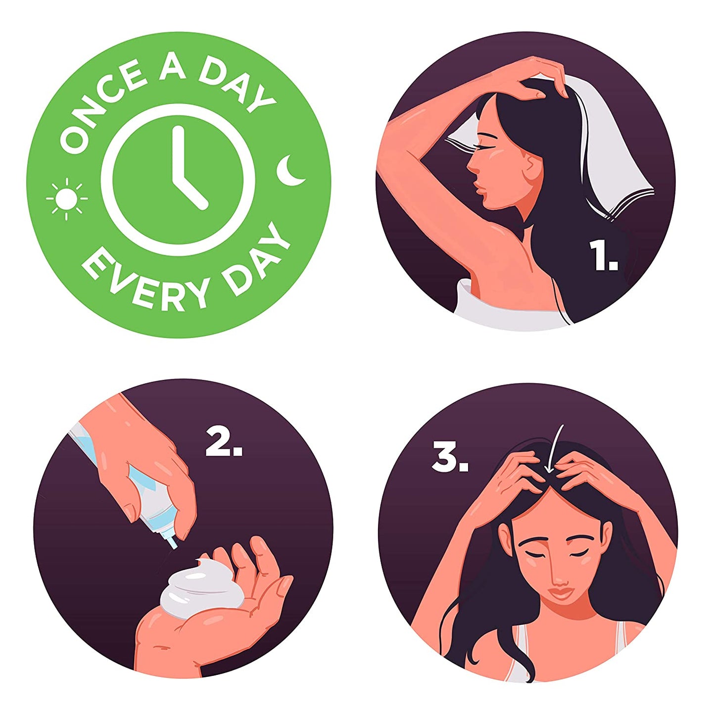 美國 Rogaine 5% Minoxidil Foam 防脫髮增髮泡沫 (女士專用配方)