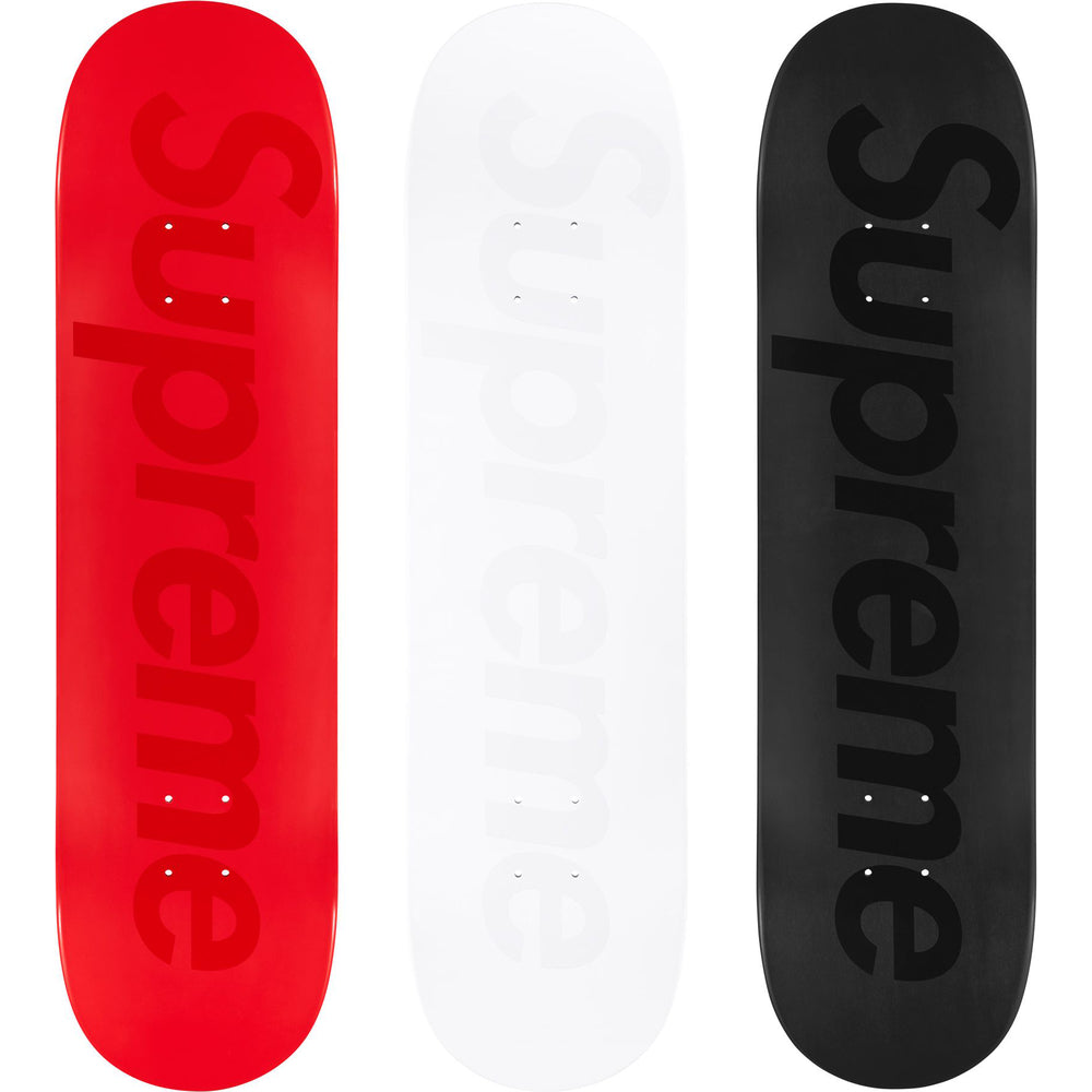 Supreme Tonal Box Logo Skateboard Deck - 澳門易購站mbuy. – mbuystore