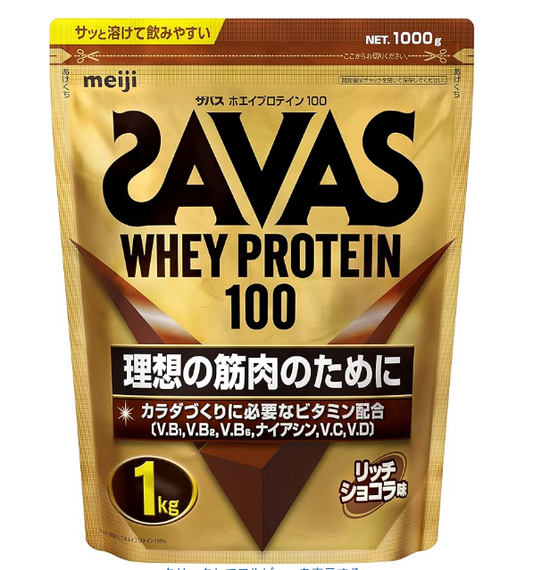 明治SAVAS乳清蛋白粉100