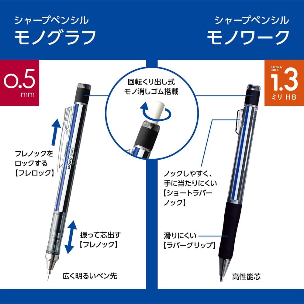 MONO 文具7件套裝 鉛筆附橡皮擦毛絨吊飾