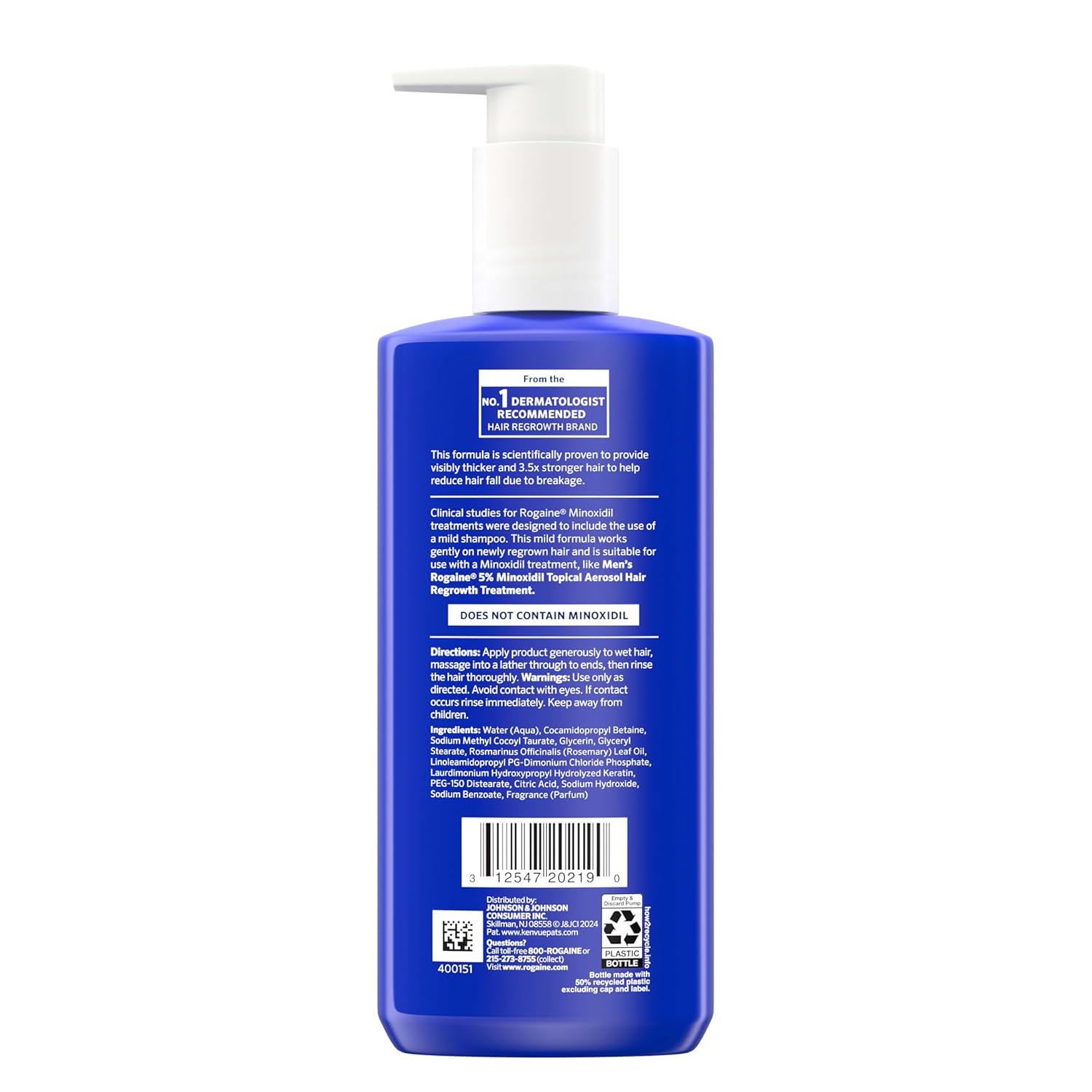 Rogaine 2-in-1 Thickening Shampoo + Conditioner 男士頭髮增厚洗髮水 洗護二合一