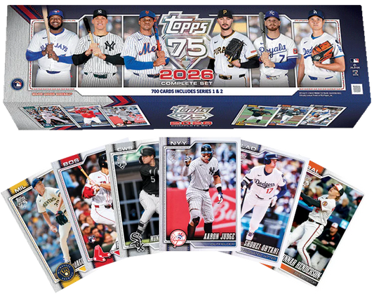 2026 Topps Complete Sets Baseball Hobby Box 美國正版 完整棒球卡套裝