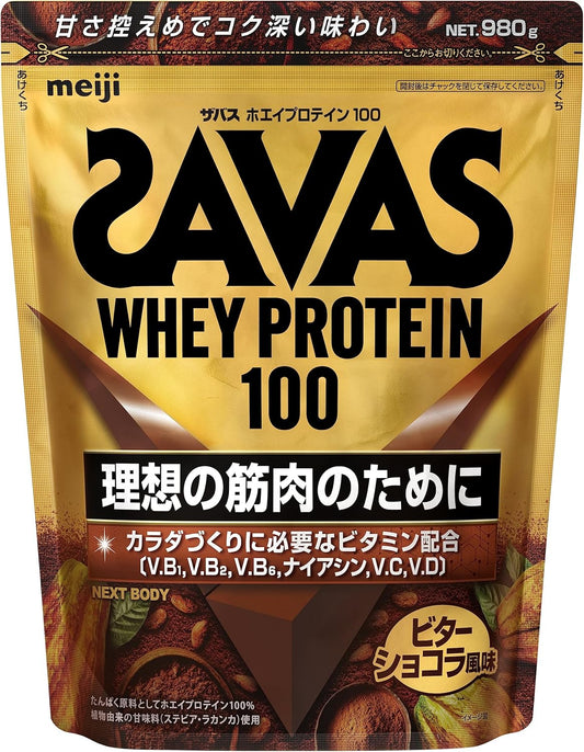 明治SAVAS乳清蛋白粉100