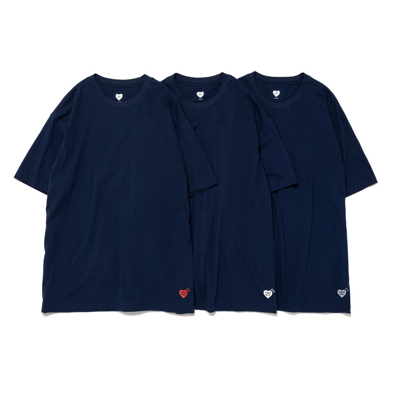 HUMAN MADE 3-Pack T-Shirt Set 三件裝純棉短袖