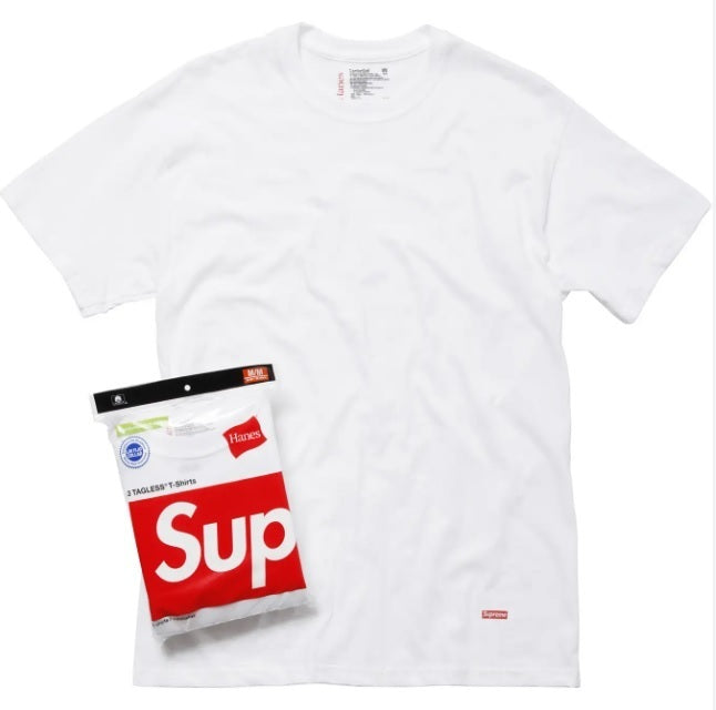 Supreme / Hanes Tagless Tees (3 Pack)