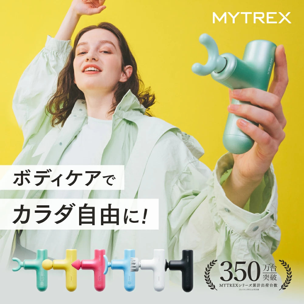 MYTREX REBIVE AIR 筋膜槍｜輕量250g｜5段強度