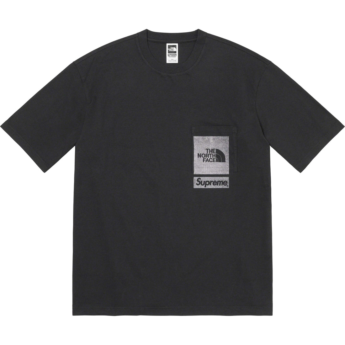 Tシャツ/カットソー(半袖/袖なし)Supreme × TNF Printed Pocket Tee Olive L