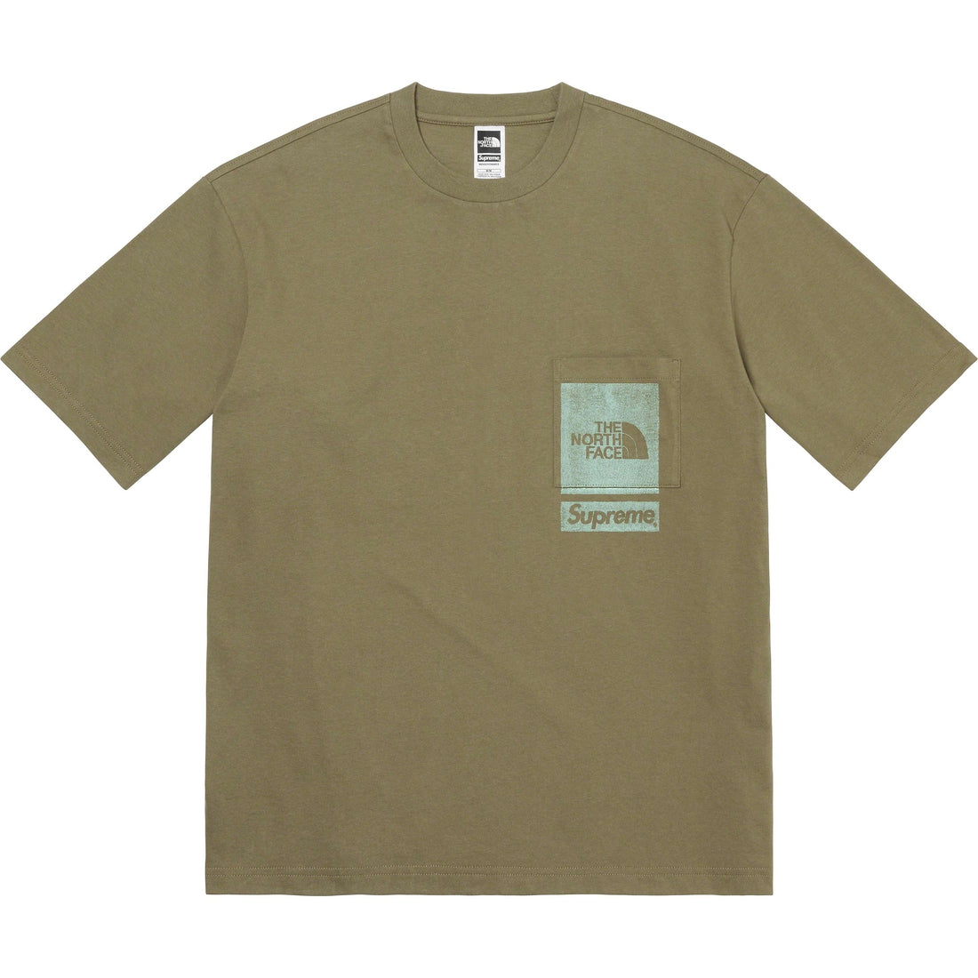Supreme the north face pocket tee Ｍトップス